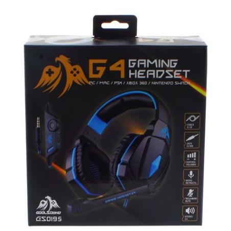 AURICULAR GAMING G4 | XBOX | PS4 | SWITCH | PC | COOLSOUND