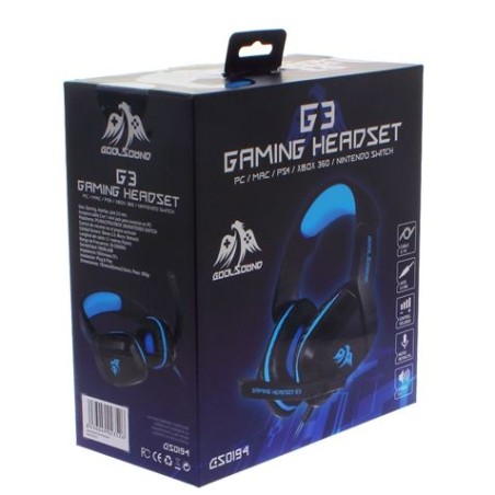 AURICULAR GAMING G3 | XBOX | PS4 | SWITCH | PC | COOLSOUND
