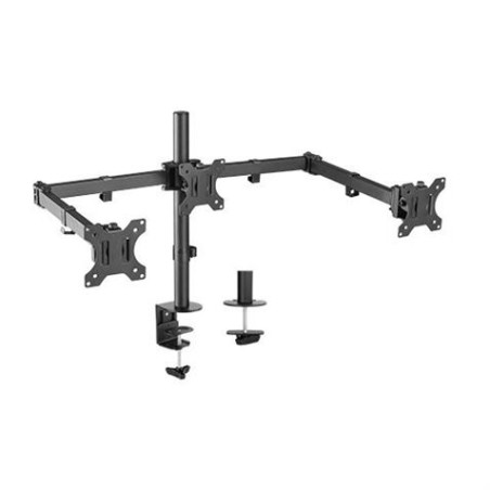 SOPORTE DE MESA PARA 3 MONITORES 13" - 27" CROMAD