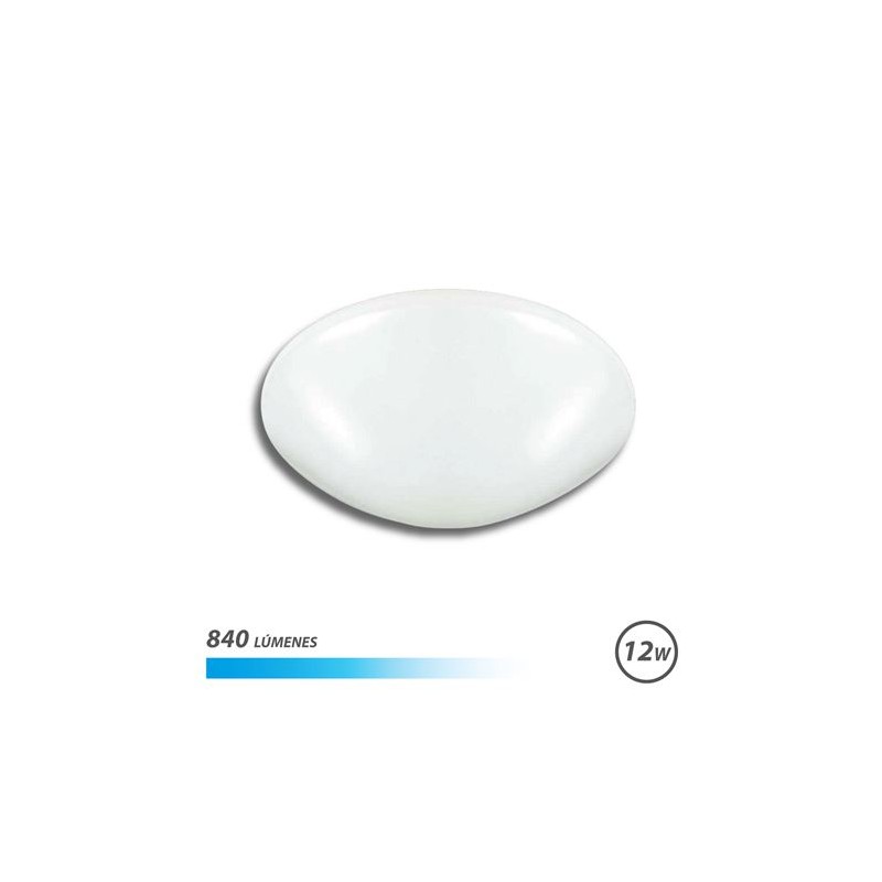 APLIQUE LED TECHO OVALADO 12W LUZ...