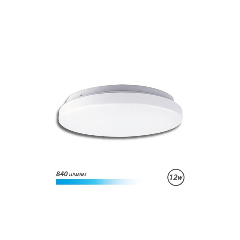 APLIQUE LED TECHO REDONDO 12W LUZ...