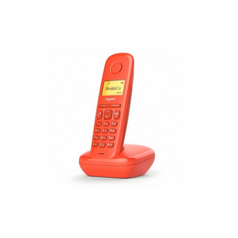 TELÉFONO DECT GIGASET A170 ROJO | LCD...