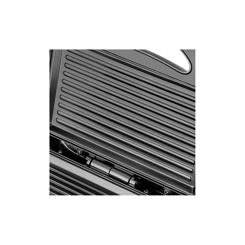SANDWICHERA INOX GRILL 750W NEGRA MUVIP
