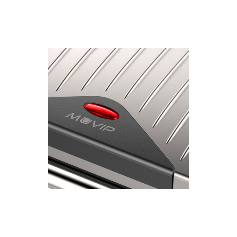 SANDWICHERA INOX GRILL 750W MUVIP