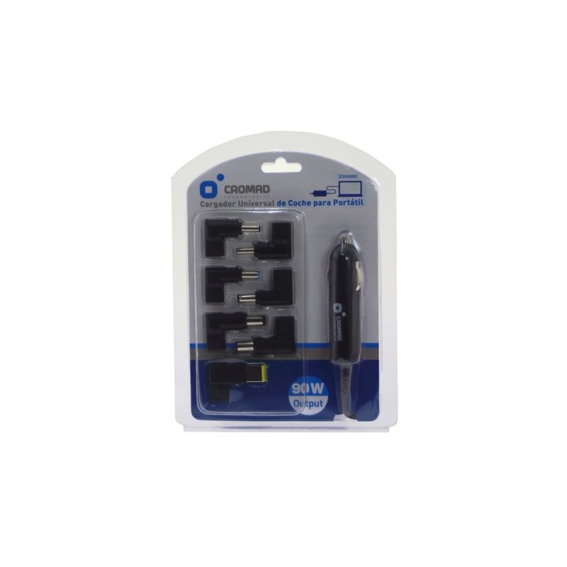 CARGADOR UNIVERSAL COCHE 90W CROMAD