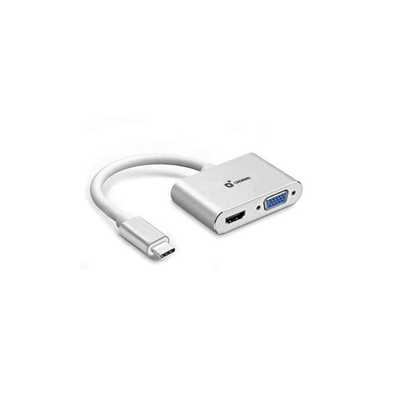 ADAPTADOR TIPO C - HDMI Y VGA CROMAD