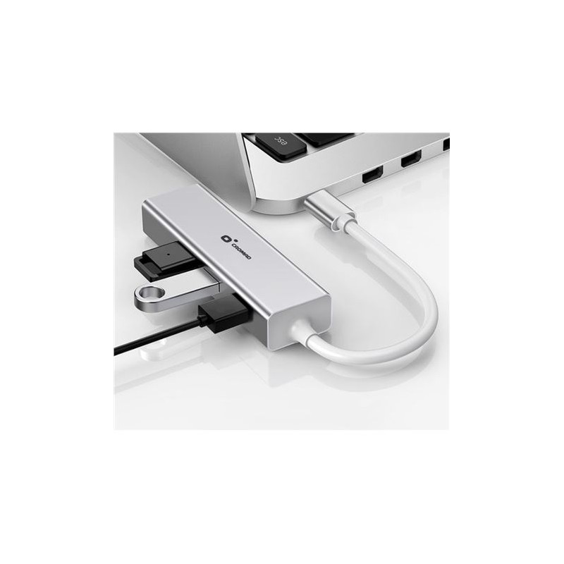 ADAPTADOR TIPO C - HUB USB 3.0 Y RJ45...