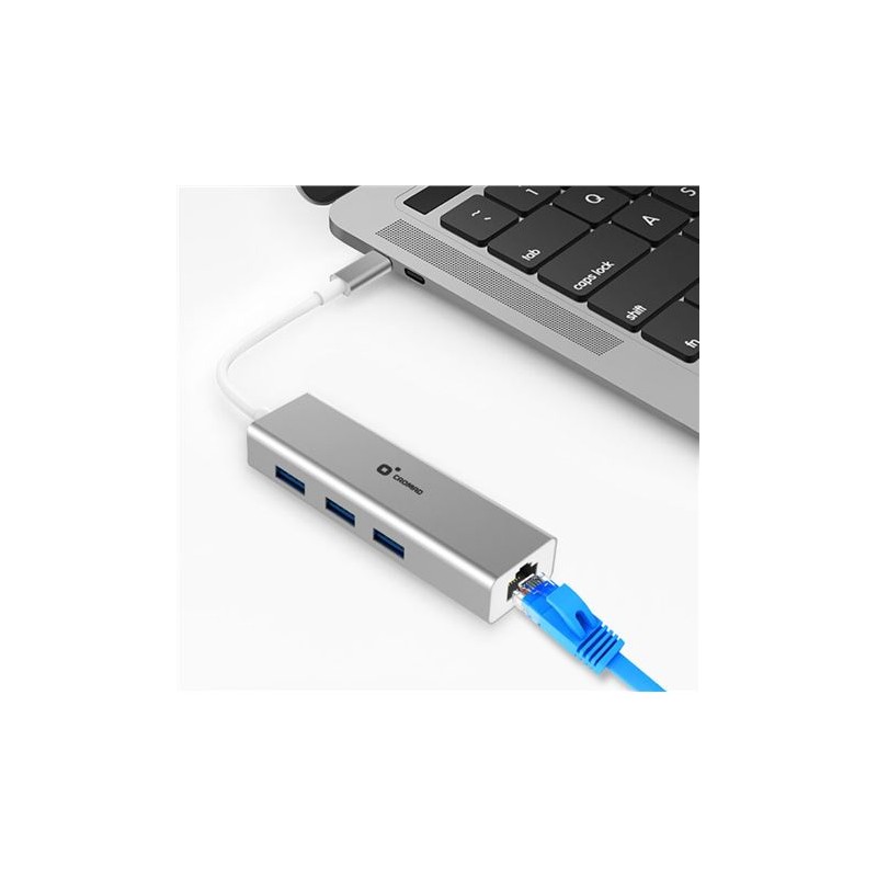 ADAPTADOR TIPO C - HUB USB 3.0 Y RJ45...