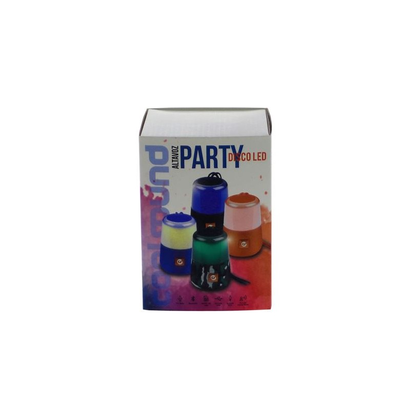 ALTAVOZ BLUETOOTH PARTY 5W AZUL...