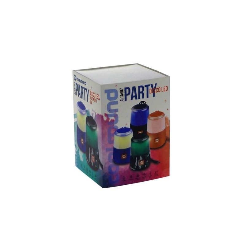 ALTAVOZ BLUETOOTH PARTY 5W NEGRO...