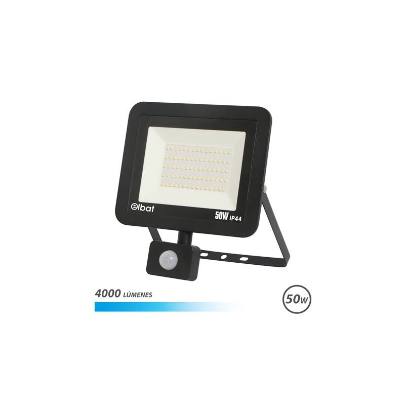 FOCO LED SERIE SLIM 50W CON SENSOR...