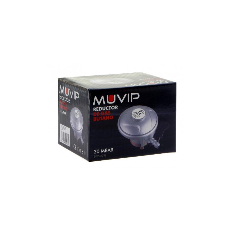 REDUCTOR DE GAS BUTANO 30MBAR MUVIP