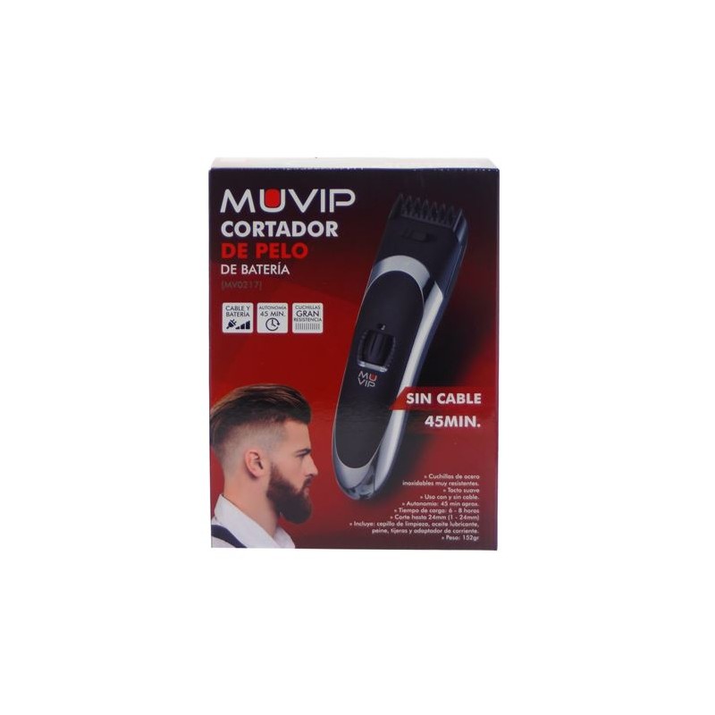 CORTADOR DE PELO BATERIA MUVIP