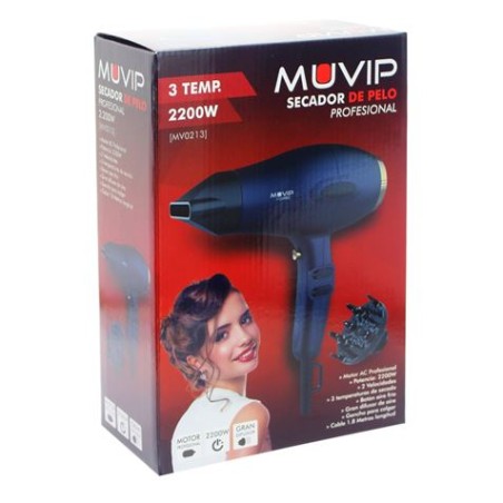 SECADOR DE PELO PROFESIONAL 2200W MUVIP