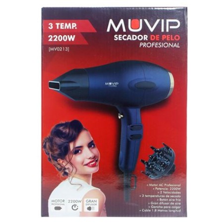 SECADOR DE PELO PROFESIONAL 2200W MUVIP