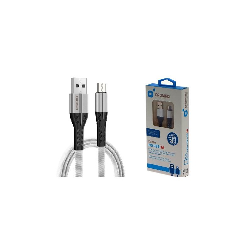 CABLE HQ USB A MICRO USB 1 METRO 3A...