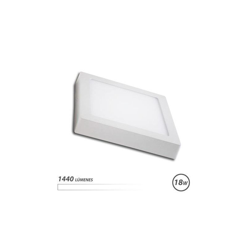 DOWNLIGHT CUADRADO SOBRE PARED LED...