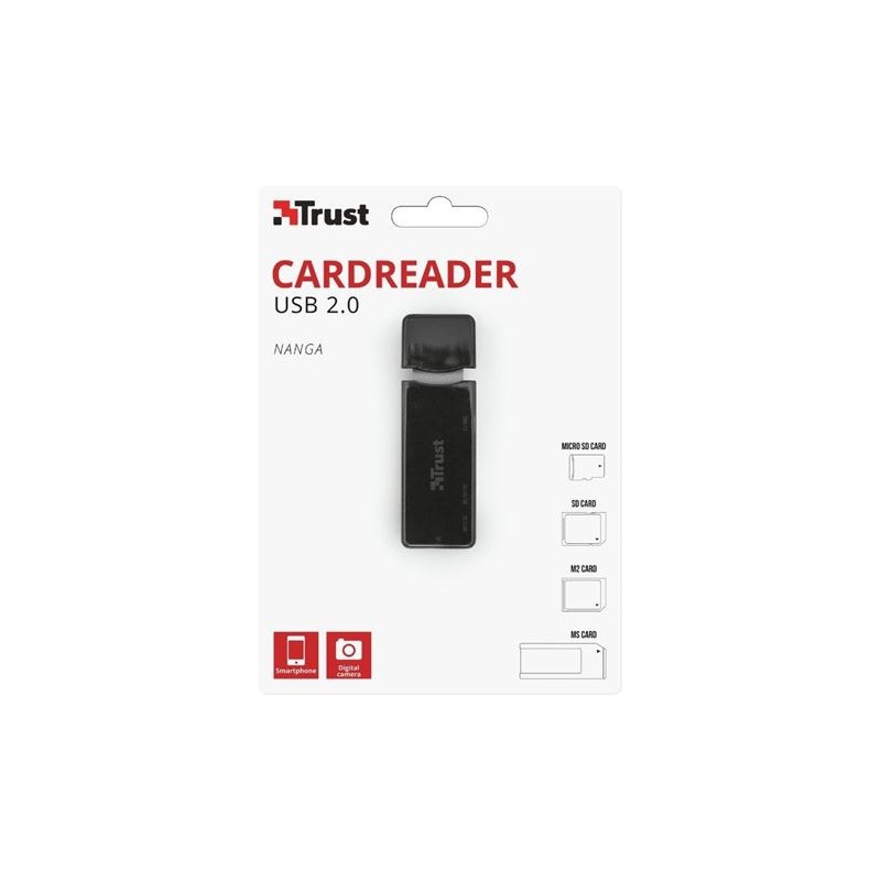 LECTOR DE TARJETAS NANGA USB2.0 TRUST