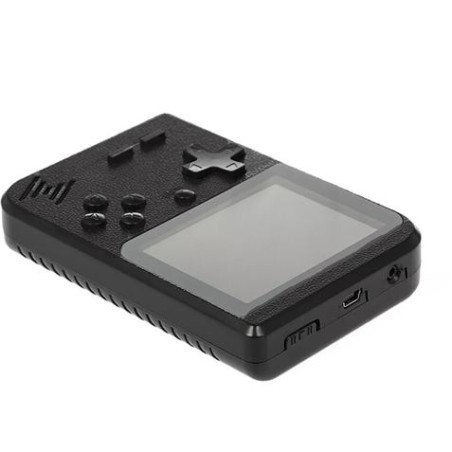 CONSOLA CLÁSICA PORTATIL 400 JUEGOS NEGRO