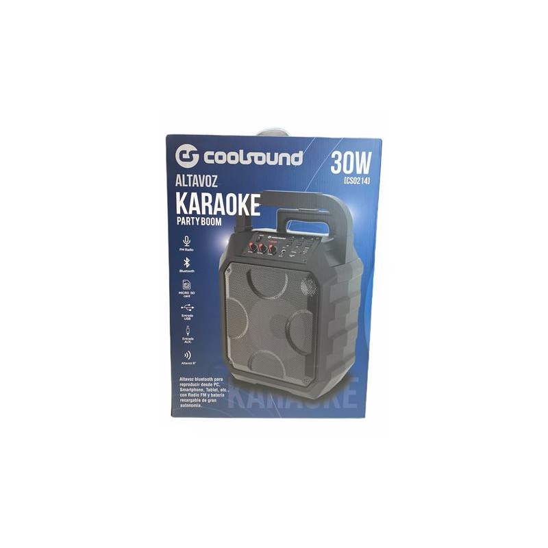 ALTAVOZ KARAOKE BLUETOOTH PARTY BOOM...