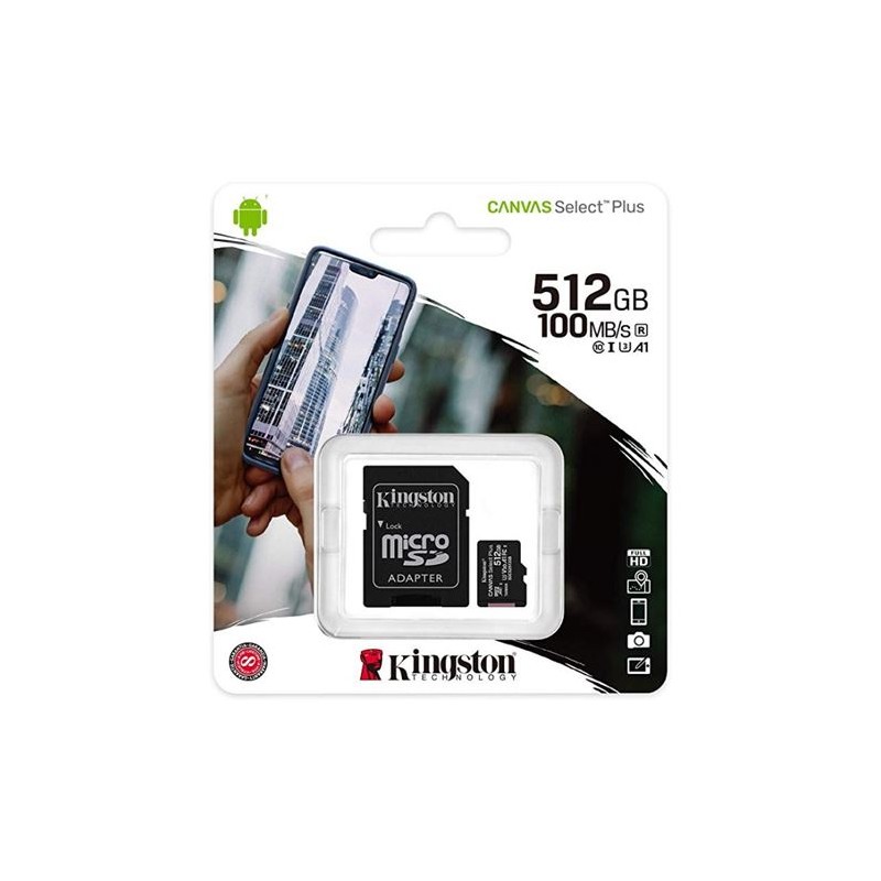 MEMORIA MICRO SD KINGSTON CLASE 10...