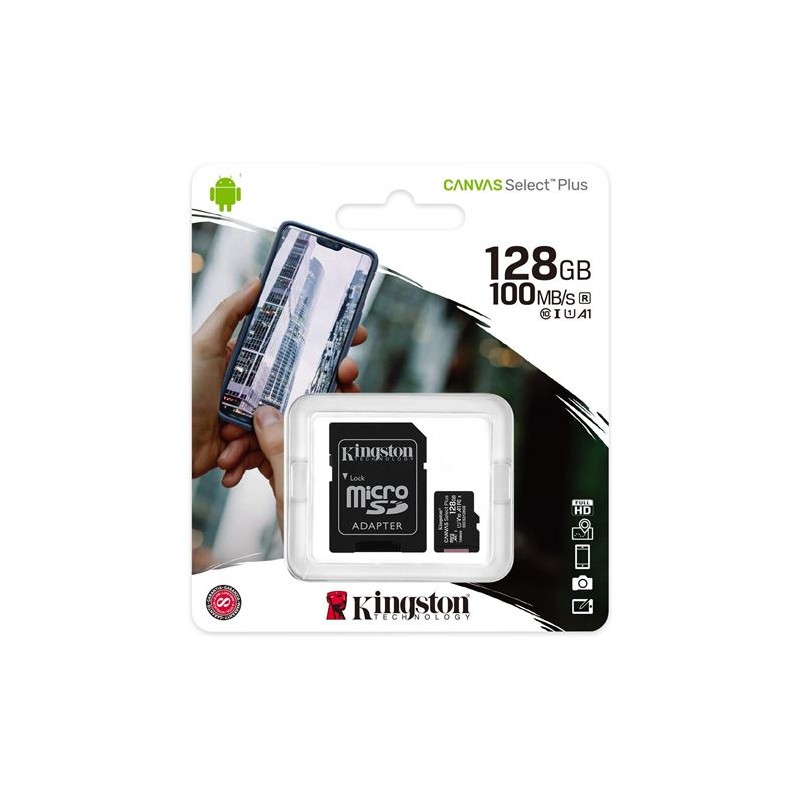 MEMORIA MICRO SD KINGSTON CLASE 10...