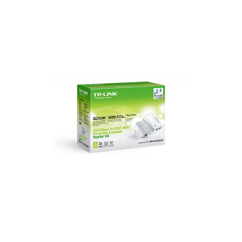 KIT EXTENSOR POWERLINE WIFI TP-LINK...