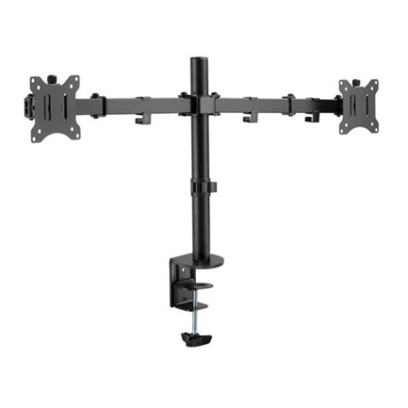 SOPORTE DE MESA 2 MONITORES 13"-32" CROMAD