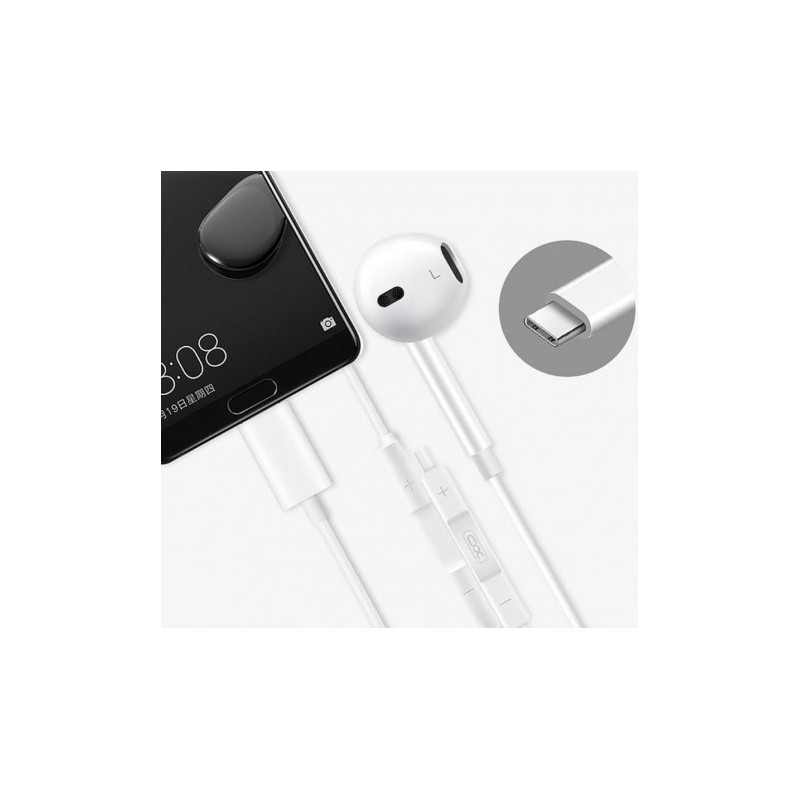 AURICULAR EP2 TIPO C BLANCO XO