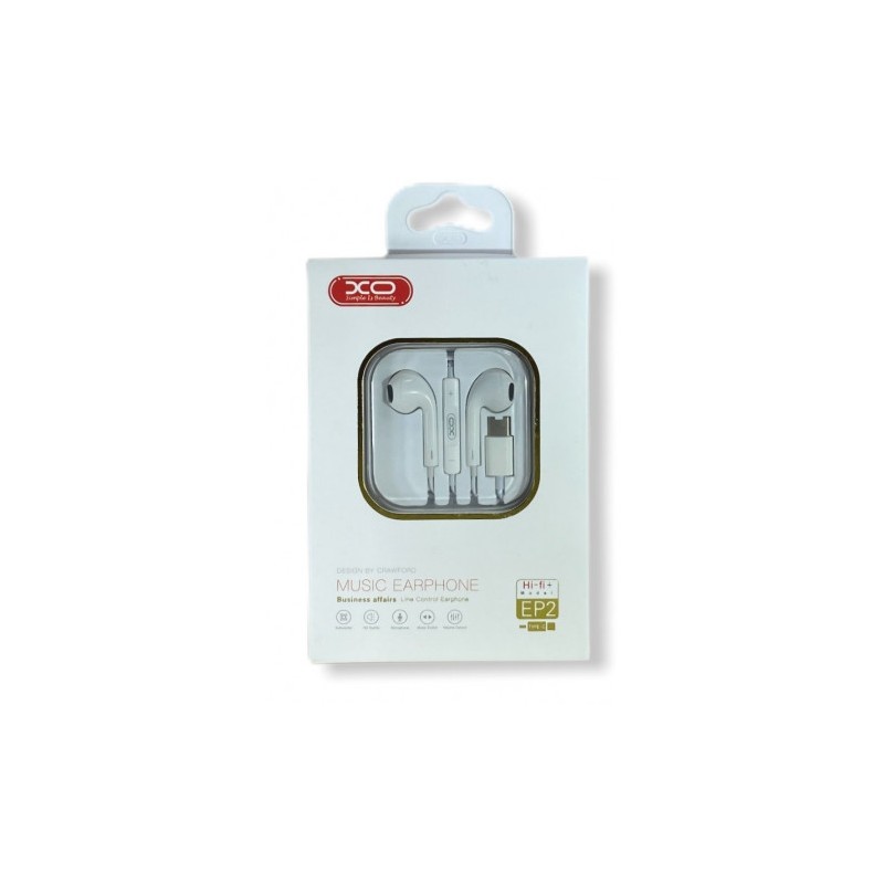 AURICULAR EP2 TIPO C BLANCO XO