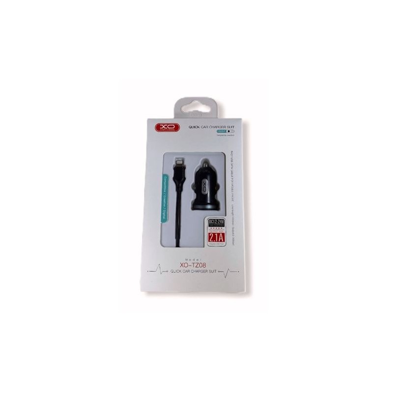 PACK CARGADOR MECHERO TZ08 2.1A +...