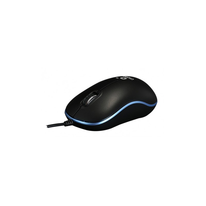 RATON X51 USB 2.0 NEGRO/AZUL CROMAD