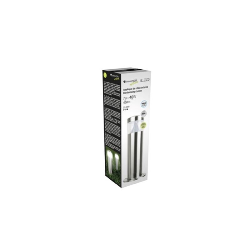 APLIQUE LED SUELO EXTERIOR ACERO 7W...