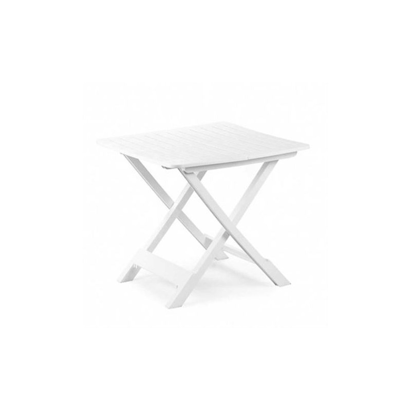 MESA RESINA PLEGABLE TEVERE BLANCA...