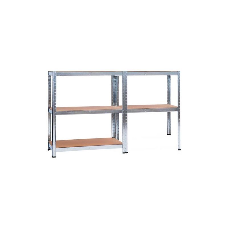 ESTANTERIA MODULAR GALVANIZADA CON 5...