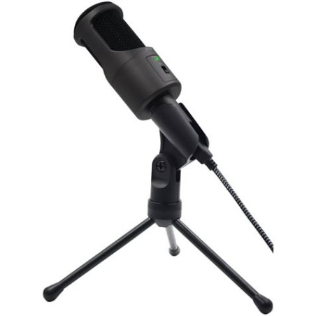 MICROFONO MIC STUDIO 50 | OMNI DIRECCIONAL | LED | WOXTER