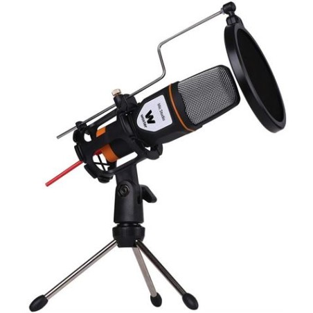 MICROFONO MIC STUDIO | TRIPODE AJUSTABLE | WOXTER