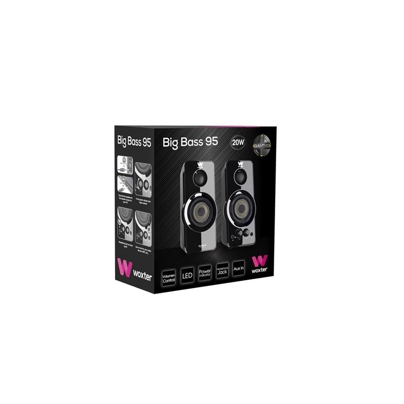ALTAVOCES 2.0 BIG BASS 95 20W WOXTER