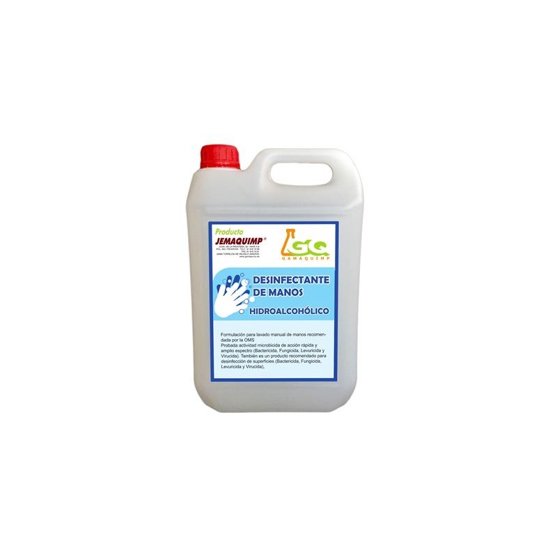 GEL HIGIENIZANTE HIDROALCOHÓLICO 5...