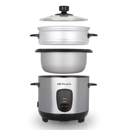 ARROCERA CO3025 400W 1L | ANTIADHERENTE | INOX ORBEGOZO