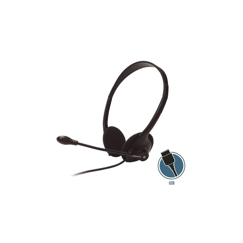 AURICULAR + MICROFONO S300 USB COOLSOUND