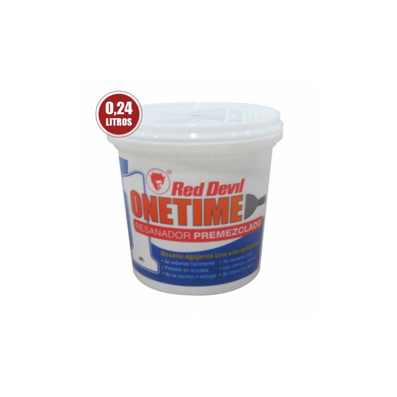 MASILLA ONETIME 0.24 LITROS RED DEVIL