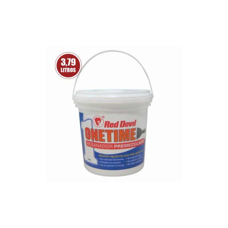 MASILLA ONETIME 3.79 LITROS RED DEVIL
