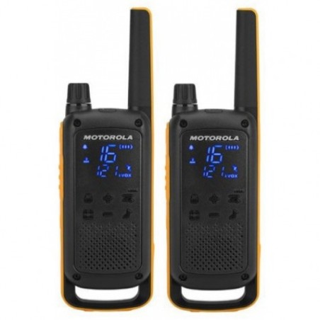 PACK 2 WALKIE-TALKIE MOTOROLA TLKR-T82EXTREME NEGRO