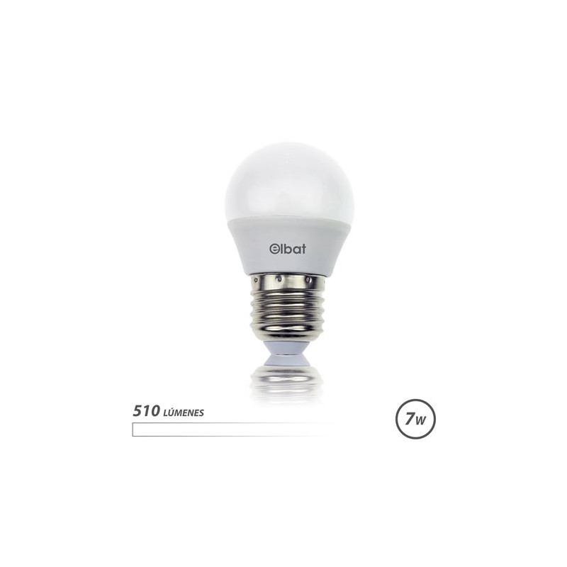 BOMBILLA LED G45 | 7W | 510LM | E27 |...