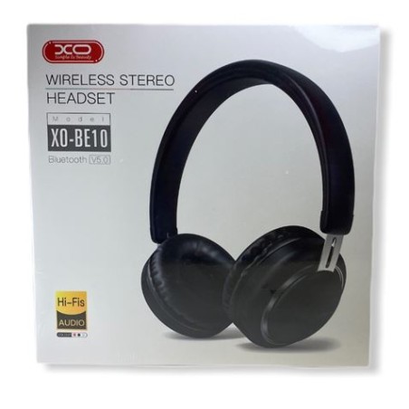 AURICULARES BE10 BLUETOOTH NEGROS XO