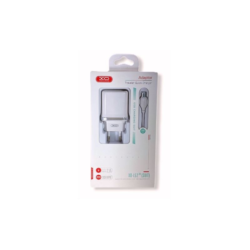 PACK CARGADOR CORRIENTE L52 2.1A +...