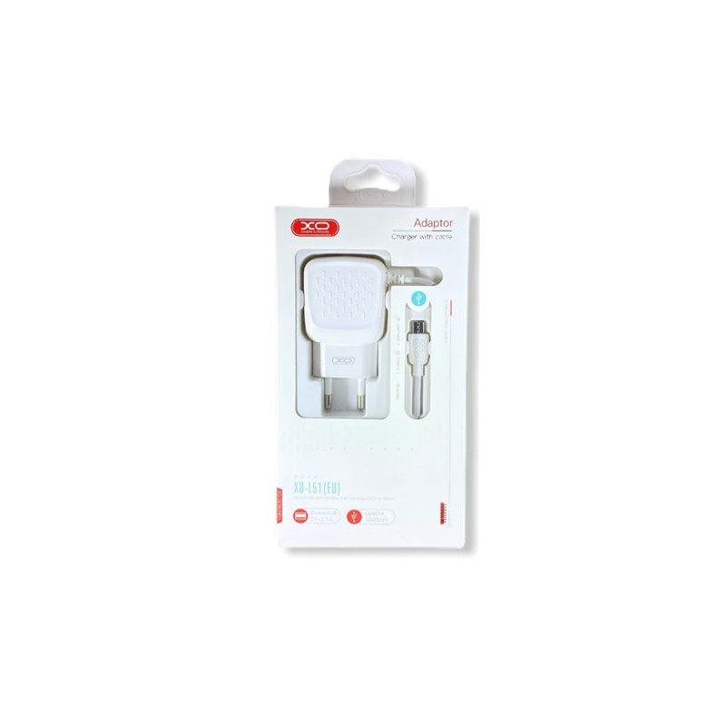 CARGADOR CORRIENTE L51 2.1A TIPO C +...