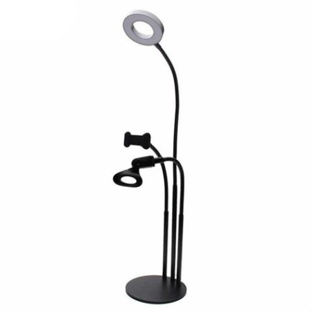 KIT YOUTUBER L02 BASE + SOPORTE SMARTPHONE + SOPORTE MICRO + LUZ 3.5" XO