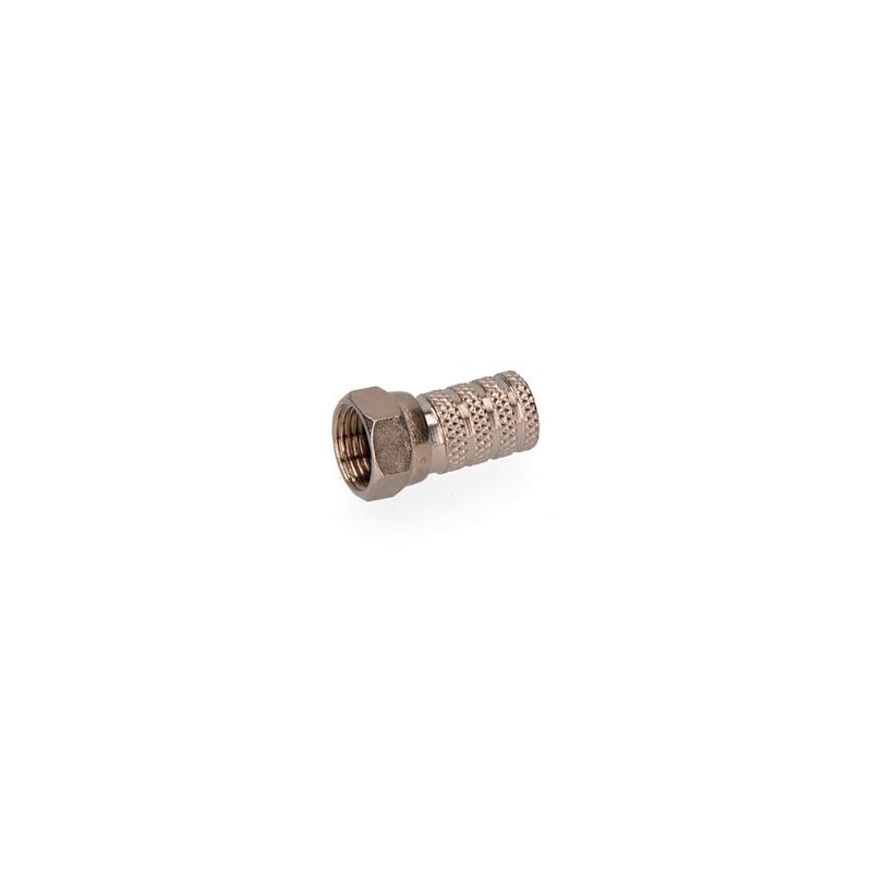 CONECTOR "F" MACHO PARABOLICA...